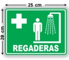 Señalética regaderas